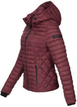 Marikoo Samtpfote lightweight ladies quilted jacket Bordeaux Größe S - Gr. 36