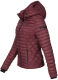 Marikoo Samtpfote lightweight ladies quilted jacket Bordeaux Größe S - Gr. 36