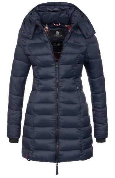 Marikoo Abendsternchen Damen Winterjacke gesteppt Navy-Größe S - Gr. 36