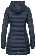 Marikoo Abendsternchen Damen Winterjacke gesteppt Navy-Größe S - Gr. 36