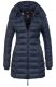 Marikoo Abendsternchen Damen Winterjacke gesteppt Navy-Größe S - Gr. 36