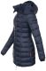 Marikoo Abendsternchen Damen Winterjacke gesteppt Navy-Größe S - Gr. 36