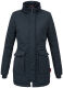 Navahoo Schneeengel Damen Winterjacke warm gefüttert mit Kapuze Navy Größe S - Gr. 36