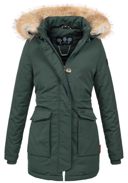 Navahoo Schneeengel ladies jacket with hood - Green-Gr.XS