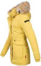 Navahoo Schneeengel ladies jacket with hood - Yellow-Gr.XS