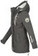 Marikoo Zimtzicke Damen lange Softshell Jacke B614 Dunkelgrau Größe S - Gr. 36