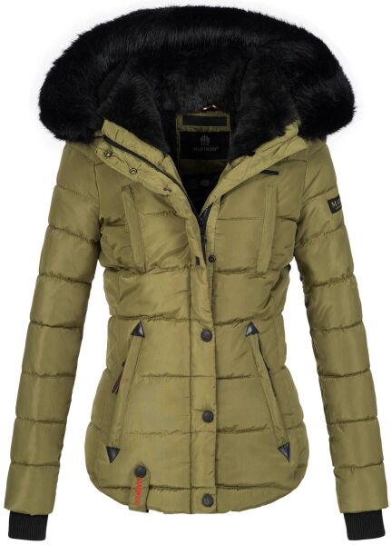 Marikoo Ladies Winterjacket Lotusblüte Green Size S - Size 36
