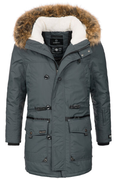 Marikoo Ansaya Herren Jacke mit Kapuze Navy-Gr.S