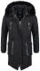 Marikoo Warrior Herren Winterjacke Schwarz-Gr.S