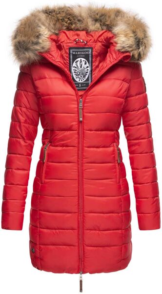 Marikoo Rose ladies long winter quilted jacket parka -
