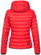 Navahoo Lulana Damen Steppjacke Übergangsjacke Rot Größe XL - Gr. 42