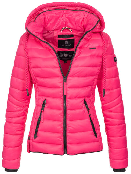 Navahoo Lulana ladies quilted jacket spring jacket Pink Größe XL - Gr. 42