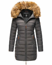 Marikoo Rose ladies long winter quilted jacket parka -