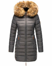 Marikoo Rose ladies long winter quilted jacket parka -