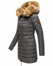 Marikoo Rose ladies long winter quilted jacket parka -