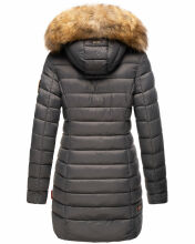 Marikoo Rose ladies long winter quilted jacket parka -