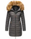 Marikoo Rose ladies long winter quilted jacket parka -
