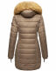 Navahoo Papaya Ladies Winter Quilted Jacket Taupe Size XS - Gr. 34