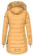 Navahoo Papaya Damen gesteppte Winterjacke mit Doppelzipper und gefüttert Camel Größe XS - Gr. 34