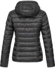 Marikoo Lucy Damen gesteppte Übergangsjacke Schwarz Größe XS - Gr. 34