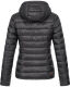 Marikoo Lucy Damen gesteppte Übergangsjacke Schwarz Größe XS - Gr. 34