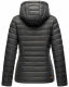 Marikoo Lucy Damen gesteppte Übergangsjacke Anthrazit Größe S - Gr. 36