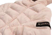 Marikoo Lucy Damen gesteppte Übergangsjacke Rosa Größe S - Gr. 36