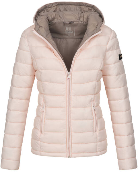 Marikoo Lucy Damen gesteppte Übergangsjacke Rosa Größe XXL - Gr. 44