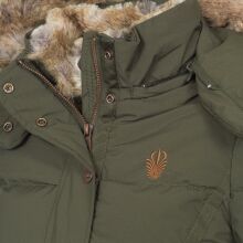 Marikoo Nekoo ladies winterjacket lined with faux fur - Olive-Gr.M