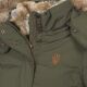 Marikoo Nekoo ladies winterjacket lined with faux fur - Olive-Gr.M