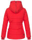 Marikoo Nekoo ladies winterjacket lined with faux fur - Red-Gr.XS