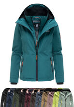 Marikoo Erdbeere Damen Übergangsjacke leicht...