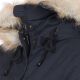 Navahoo Bombii ladies winter jacket long with faux fur - Navy-Gr.XL