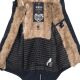 Navahoo Bombii ladies winter jacket long with faux fur - Navy-Gr.XL
