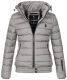 Marikoo Poison ladies quilted jacket stand-up collar Grau-Gr.XS