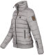Marikoo Poison ladies quilted jacket stand-up collar Grau-Gr.XS