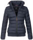 Marikoo Poison Damen Steppjacke Stehkragen Navy-Gr.XS