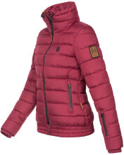 Marikoo Poison ladies quilted jacket stand-up collar Bordeaux-Gr.XS