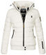 Marikoo Poison Damen Steppjacke Stehkragen Weiß-Gr.XS