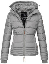 Marikoo Sole ladies winter hooded quilted jacket Grau-Gr.XS