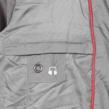 Marikoo Sole ladies winter hooded quilted jacket Grau-Gr.XS