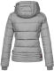 Marikoo Sole ladies winter hooded quilted jacket Grau-Gr.XS