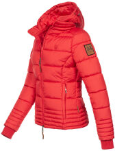 Marikoo Sole ladies winter hooded quilted jacket Rot-Gr.S