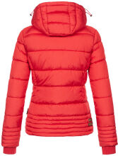 Marikoo Sole ladies winter hooded quilted jacket Rot-Gr.S