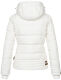 Marikoo Sole ladies winter hooded quilted jacket Weiß-Gr.XS