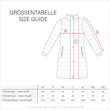 Navahoo Umay Damen lange Winterjacke mit Fellkragen