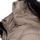 Navahoo Umay ladies long winter jacket with fur collar Taupe-Gr.XXL