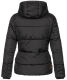 Navahoo Megan ladies winter hooded quilted jacket Schwarz-Gr.XS