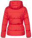 Navahoo Megan Damen Winter Steppacke mit Kapuze Rot-Gr.XS