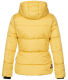 Navahoo Megan ladies winter hooded quilted jacket Gelb-Gr.XL